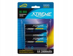 Xtreme Akkumulátorok R6 Ni-MH Aa 2800mAh Xtreme 4 db (82-601#)