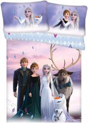 Jerry Fabrics Jégvarázs Elements gyermek pamut ágynemű kiságyba (00145-DOPFROZELEA)