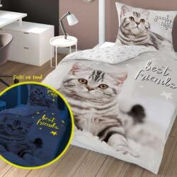 Detexpol Best Friends Ccica ágyneműhuzat világító hatással 140x200, 70x80 (DL-032572)