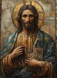 NORIMPEX - Puzzle Tablou Diamant: Iisus Hristos 30x40cm - 1 - 39 piese