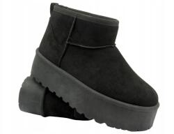 Potocki Női Hócipő Potocki 24-16322BK Fekete Bebújós Platform (24-16322.BK)