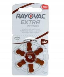 Rayovac Akkumulátorok hallókészülékekhez Rayovac V312 6db
