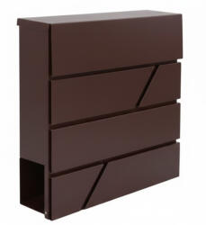 Batadecor Fém postaláda (barna)