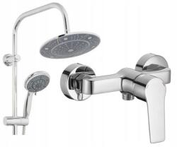  Esővízgyűjtő 25 cm Oszlop Zuhanycsaptelep (AU-59-001 + BKB 040D)