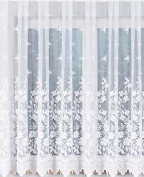  Függöny Rövid Virágmintás Kész Tavaszi Szalagfüggöny 250x150 4221 (erfcew456)