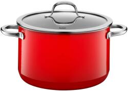 Silit Oala mare Silit Passion Red 24cm 64L pentru inductie cu capac din sticla (2102297079)