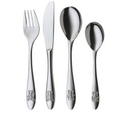 Silit Set tacamuri copii Silit Pezzy 4 piese inox Crominox ergonomic pentru copii 3 (21.4521.3208) Tacam