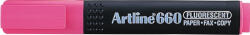Artline Textmarker ARTLINE 660, varf tesit 1.0-4.0mm - roz fluorescent (EK-660-FPK) - siscom-papetarie