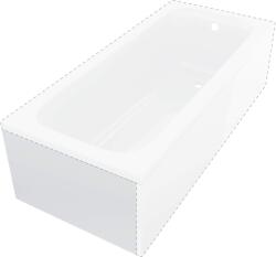 Deante Prizma Badewannenwerkleidung, Prizma, 140-170 cm - partea scurtă Finisaj: Alb KTJK01XO (KTJK01XO)
