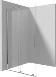 Deante Prizma Perete de duș, paravan, 140 cm - glisant Finisaj: Crom KTJ_034R (KTJ_034R)