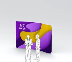  Perete Pop-Up Textil Curb 4 m - Afisaj Premium Expozitii (PTC4M)