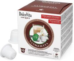 Dolce Vita | Vaniglietta - Cappuccino cu vanilie - 10 capsule compatibil cu Nespresso®