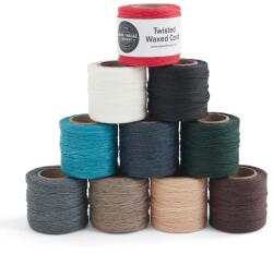 Main Thread Company SUA Ata răsucită din poliester cerat, grosime 1.3 mm, Main Thread Company SUA (Culoare ata: Flame Red) (11050-09)