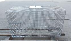  Galambcsapda kétajtós 100×45×45 cm horganyzott (galamb, fácán, fogoly)