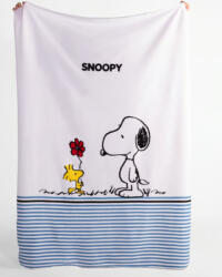 Carbotex Snoopy Coral fleece takaró 130x170cm (SNO223045-KOC)