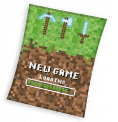 Carbotex Minecraft Coral fleece takaró 150x200cm (KNL235048-KOC)