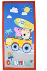 Nickelodeon Peppa malac Catch a Wave fürdőlepedő, strand törölköző 70x140cm (BRM223974)