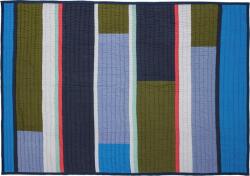 Hübsch Pătură de picnic Pavilon, 140 x 200 cm, albastru-multicolor (702101) Patura