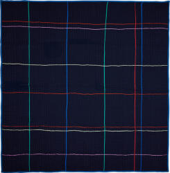 Hübsch Cuvertură Sen, 260 x 260 cm, bleumarin (702106)