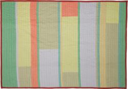 Hübsch Pătură de picnic Pavilon 140 x 200 cm, coral-verde (702102) Patura