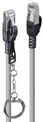 Lindy Patch Cord Lindy 47607, S/FTP, Cat. 6a, 10 m, Grey (47607)