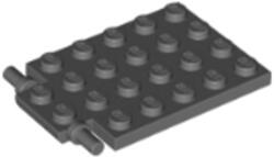LEGO® Pick a Brick sötét kékes-szürke 4x5 alaplap csatlakozókkal (4595710)