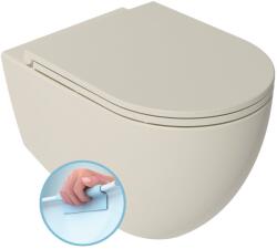 ISVEA Isvea, INFINITY függő WC csésze, Perem nélküli, 36, 5x53cm, Elefántcsont, 10NF02004-2K (10NF02004-2K)