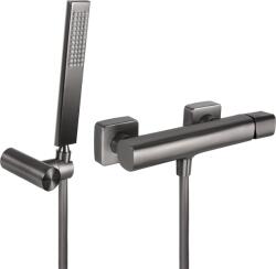 Laveo Tores, zuhanycsaptelep kézi zuhanyszettel, grafit, LAV-BVT_941D (LAV-BVT_941D)