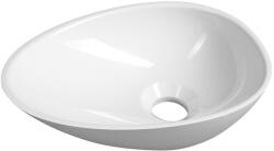 SAPHO Sapho, KEA asztali mosogató 32x22cm, öntött márvány, fehér, KE320 (KE320)