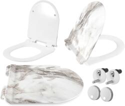 Rea Rea, WC-ülőke CARLO DUROPLAST SLIM - matt láva, REA-C4620 (REA-C4620)