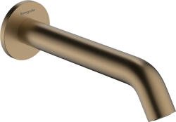 Hansgrohe Tecturis S, fürdő kifolyó, szálcsiszolt bronz, HAN-73411140 (HAN-73411140)