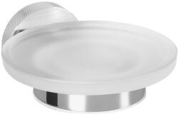 SAPHO Sapho, LARISSA szappantartó, tejüveg, króm, WS002 (WS002)