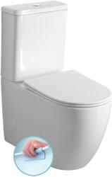 SAPHO Sapho, INFINITY RIMLESS WC kombi csésze tartállyal, alsó/hátsó hulladék, fehér, PC105WR (PC105WR)