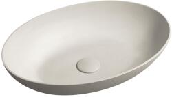 SAPHO Sapho, FORMIGO beton munkalap mosogató, 60x40cm, homok, FG214 (FG214)