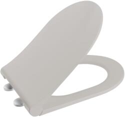 SAPHO Sapho, AVVA Vékony WC-ülőke lassú zárással, latte matt, 100787-114 (100787-114)