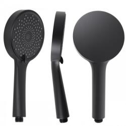 Erga Fanki, 3 funkciós kézi zuhanyfej, matt fekete, ERG-YKA-BP. FANKI-BLK (ERG-YKA-BP.FANKI-BLK)