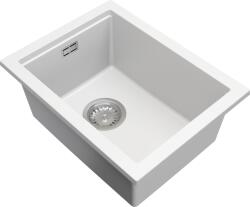 Gamma Decor 3850, 1 rekeszes gránit mosogató 380x500x207 mm, fehér, GMA-ZLE000158 (GMA-ZLE000158)