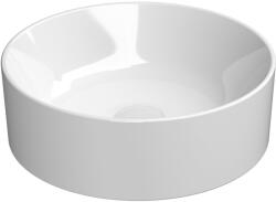 SAPHO GSI, KUBE X kerámia munkalap mosogató, átmérő 40cm, fehér ExtraGlaze, 942611 (942611)