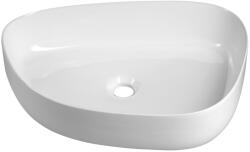 SAPHO Aqualine, Kerámia asztali mosdó, 55x42 cm, fehér, 55421 (55421)