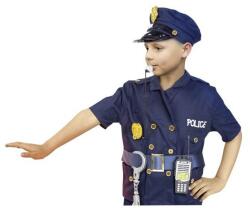 Rendőr kabát és 6 kiegészítő (60258)