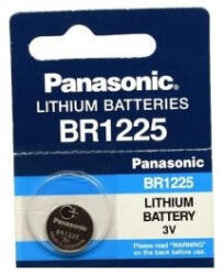 Panasonic BR1225 3V Lithium gombelem (Panasonic-BR1225-5BP)