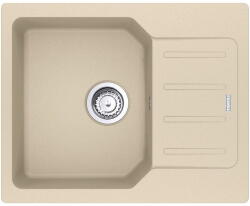 Franke Chiuveta bucatarie compozit fragranite Franke UCG 611-62, dreptunghiulara, 1 cuva cu picurator, 62x50x19 cm, adancime cuva 19 cm, Avena, 114.0735. 354 (114.0735.354) Chiuveta