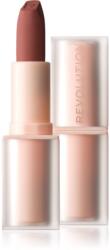 Revolution Beauty Lip Allure Soft Satin Lipstick ruj cremos cu finisaj satinat culoare Chauffeur Nude 3.2 g