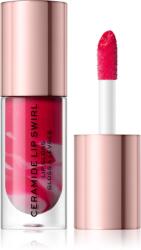 Revolution Beauty Ceramide Swirl lip gloss hidratant culoare Bitten Red 4.5 ml