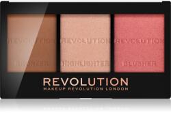 Revolution Ultra Sculpt & Contour paleta pentru contur facial culoare Ultra Fair C01 11 g
