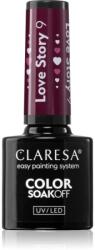 Claresa SoakOff UV/LED Color Love Story géles körömlakk árnyalat 9 5 g