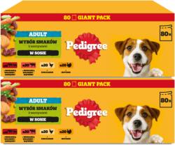 PEDIGREE PEDIGREE® Hrană umedă pentru câini adulți, diverse arome în sos, 160x 100 g