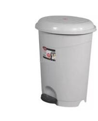 PLANET Szemetes kuka pedálos műanyag 22 literes szürke UP128-002 (PLANET_42596) (PLANET_42596)