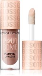 Revolution Beauty Pout Bomb lip gloss cu efect de crestere culoare Milky Sheer Holo 4.6 ml