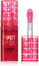 Revolution Beauty Pout Lip ulei pentru buze cu efect de hidratare culoare Cherry Red 3 ml